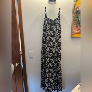 Black and White Maxi Dress